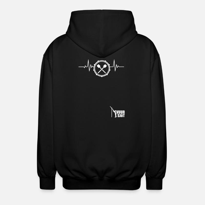 grote_trom - Veste à capuche unisexe - noir