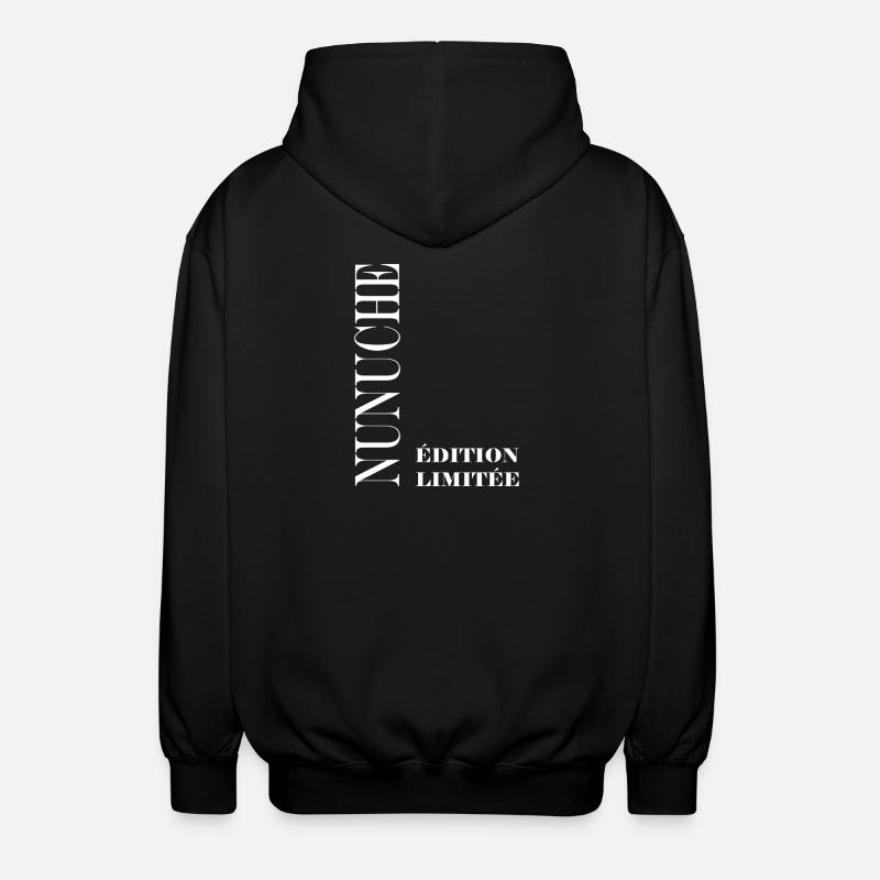  Edition Limitee Nunuche  - Veste à capuche unisexe - noir