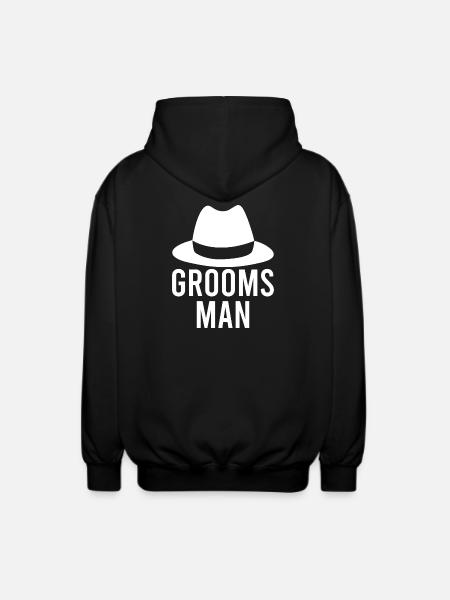 Wedding Wedding Anniversary Anniversary Wedding Sayings - Unisex Hooded Jacket - black