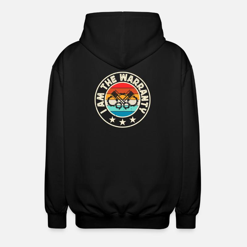 Mechaniker Mechatroniker Handwerker Geschenk - Unisex Kapuzenjacke - Schwarz