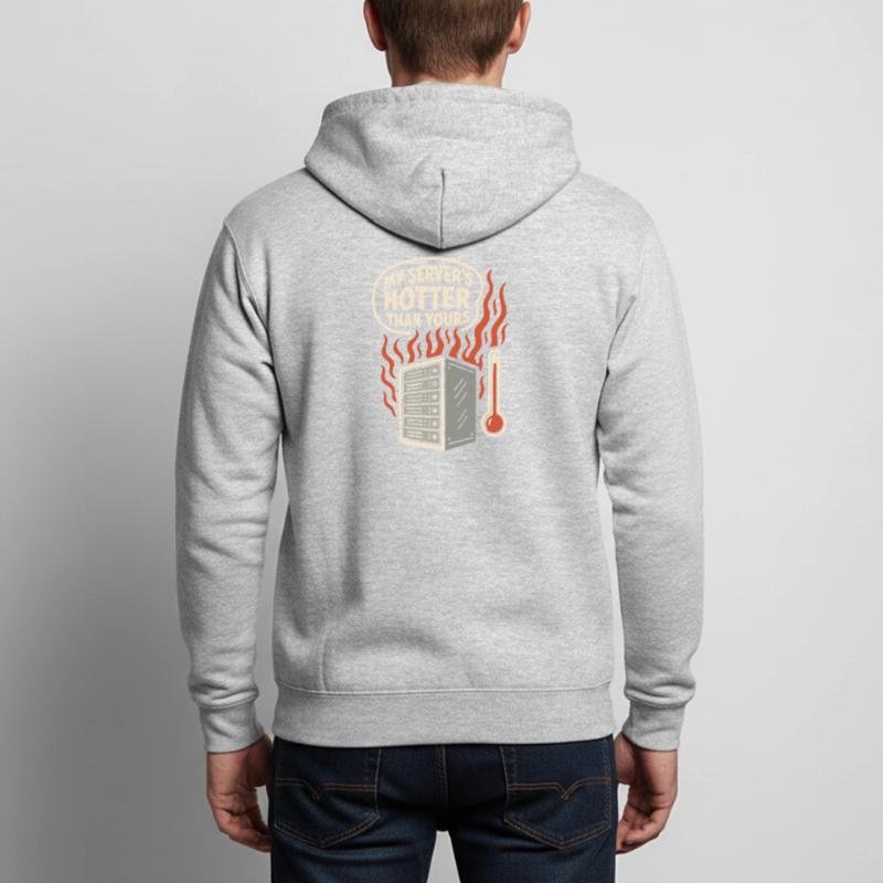 Network Infrastructure Rack and Stack Engineer Unisex Hooded Jacket
