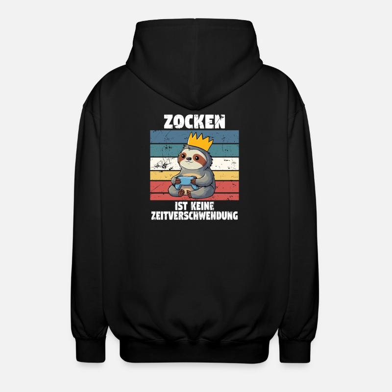 Jeux d’argent et jeux - Veste à capuche unisexe - noir