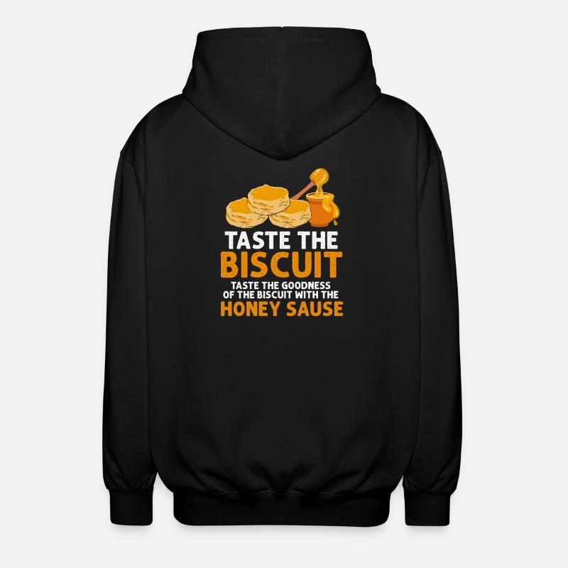 Biscuit Honey Sizzle Tee - Unisex Kapuzenjacke - Schwarz