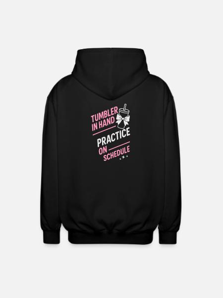 Cheer Mom Club Geschenk - Unisex Kapuzenjacke - Schwarz