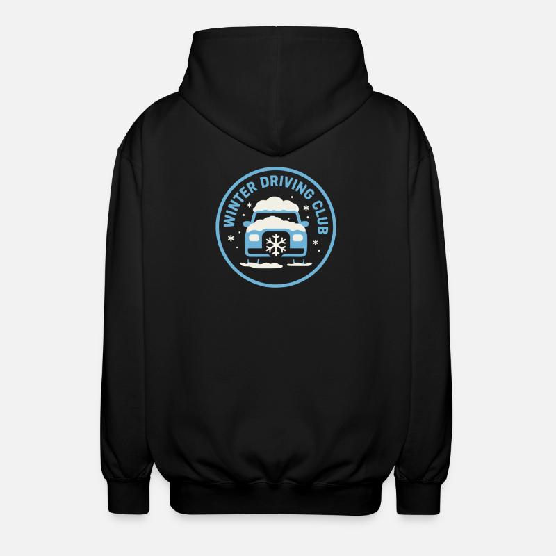 Kaltes Staatsleben Geschenk Eiskalte - Unisex Kapuzenjacke - Schwarz