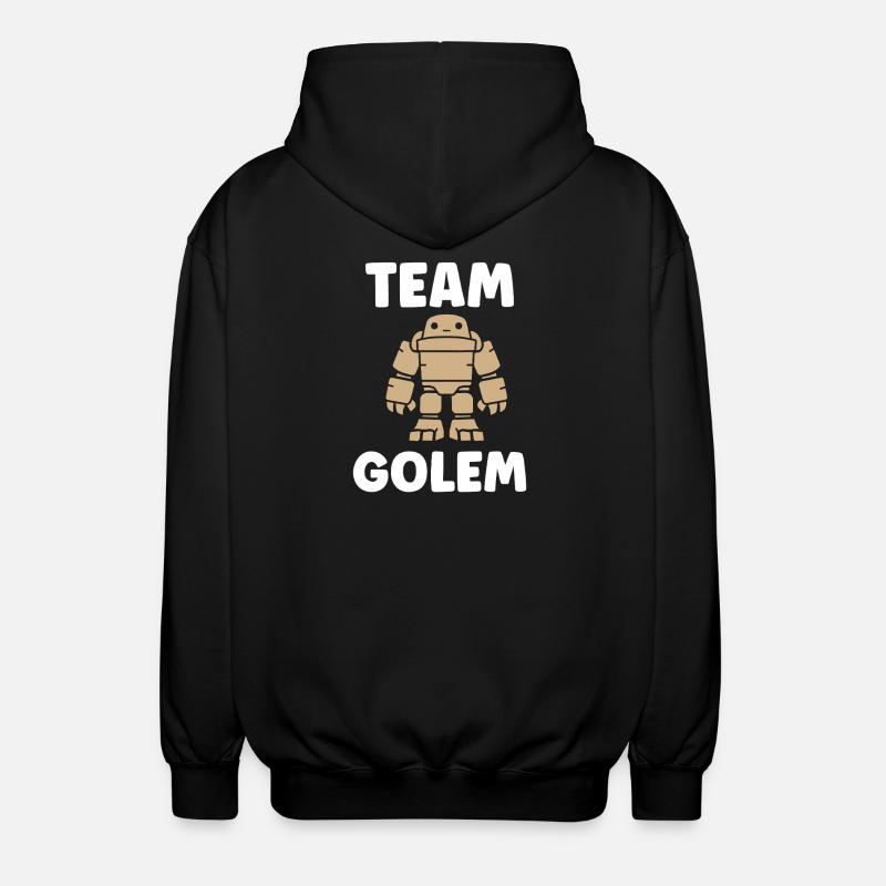 Team Golem - Unisex Kapuzenjacke - Schwarz