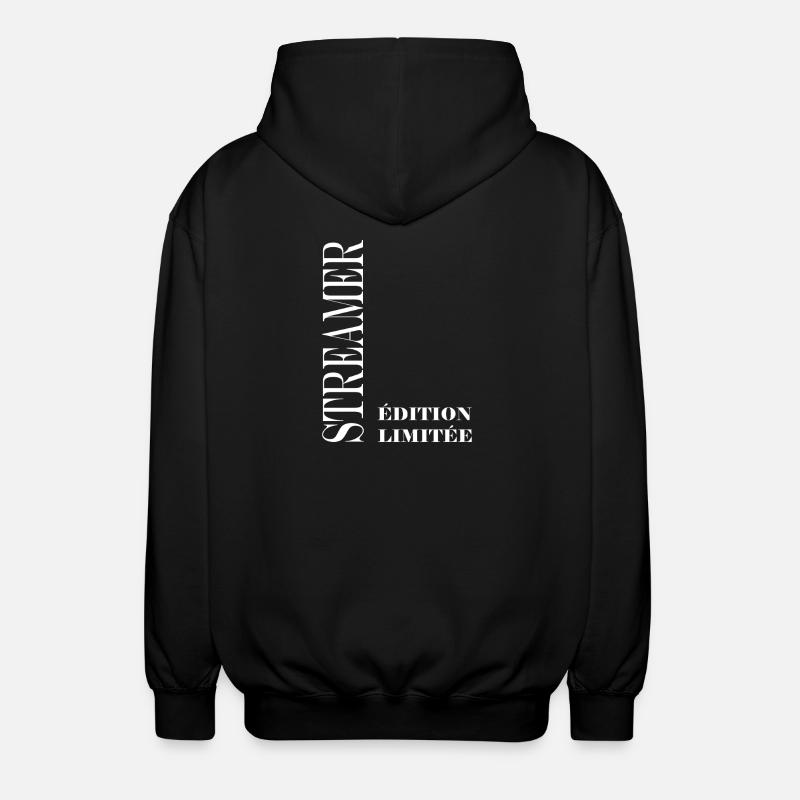 Wimpel - Unisex Kapuzenjacke - Schwarz