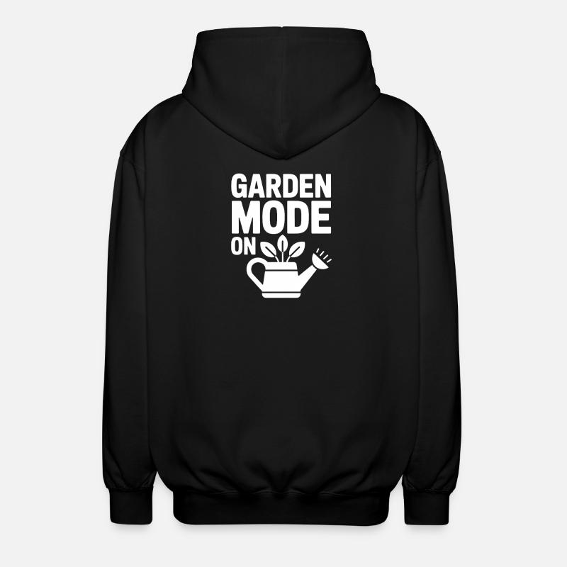 Mode jardin sur Gartenmodus An Gärtner - Veste à capuche unisexe - noir