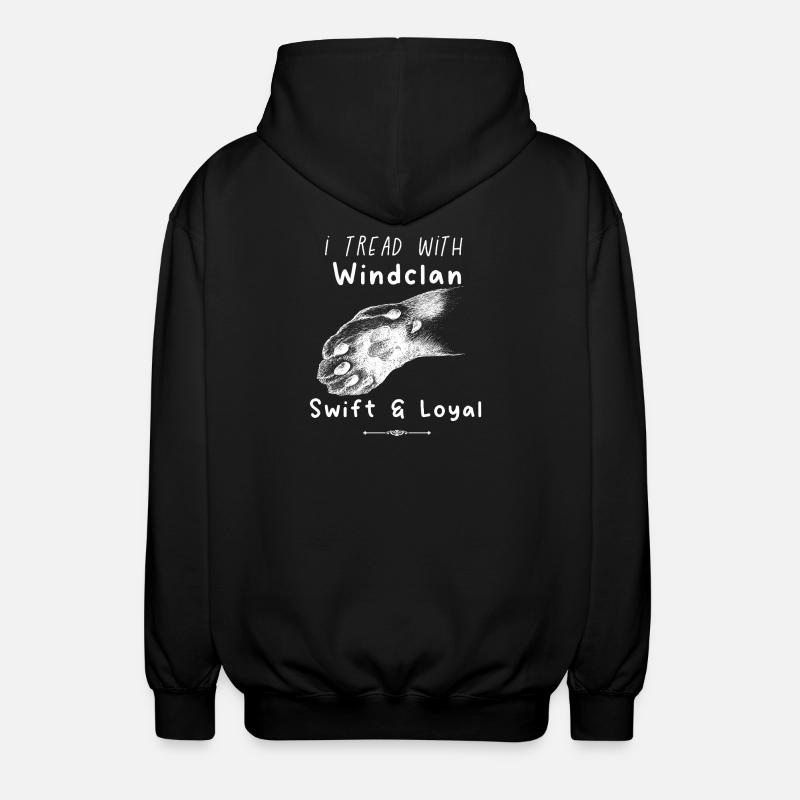 Warrior Cats - Windclan Dreams - Veste à capuche unisexe - noir