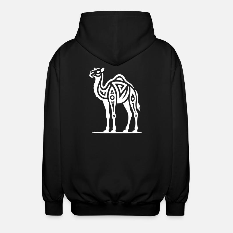 Juste un chameau blanc #2 | N-imal_Wears - Veste à capuche unisexe - noir