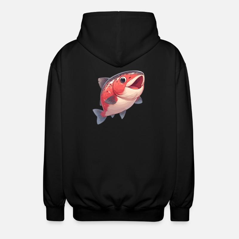 Laks - Unisex-hettejakke - svart