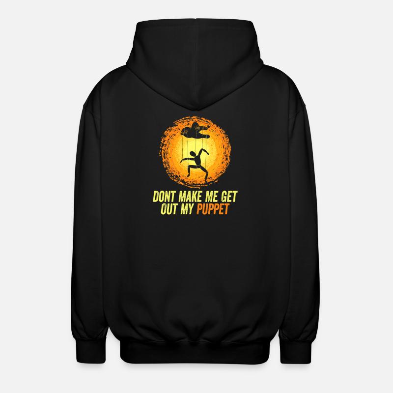 Puppet Master Pun Tee - Unisex Kapuzenjacke - Schwarz