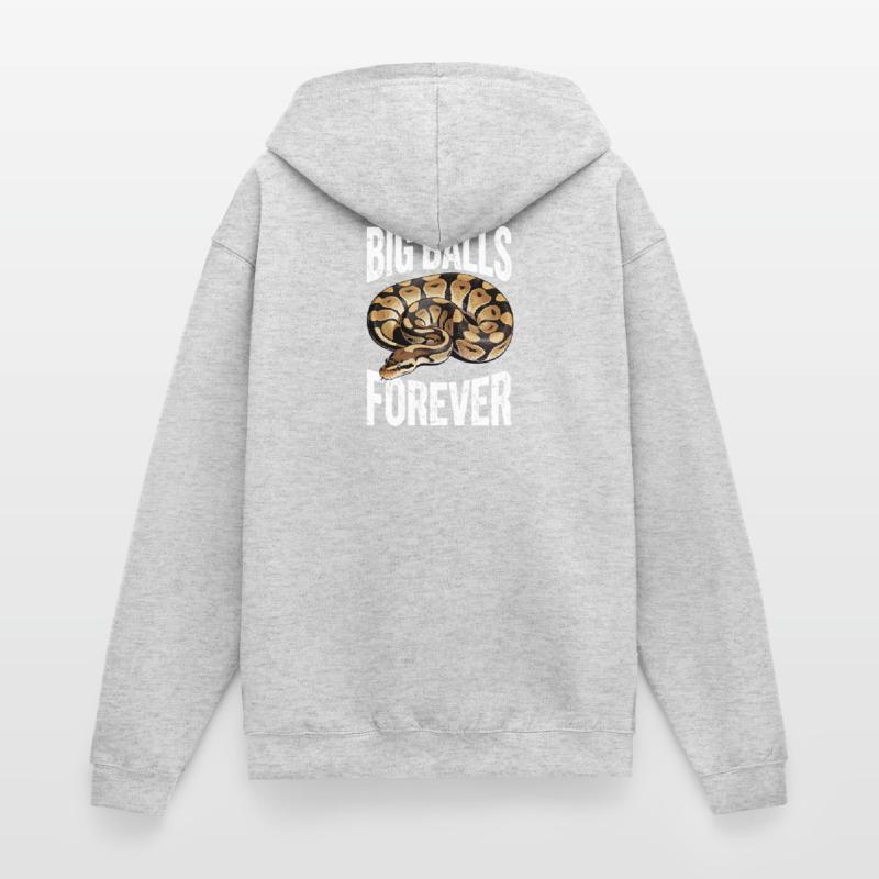 Python roi Serpents Amateurs de terrarium Python Veste à capuche unisexe