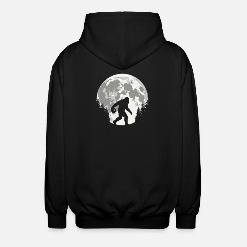 Bigfoot Bowling - Unisex Kapuzenjacke - Schwarz