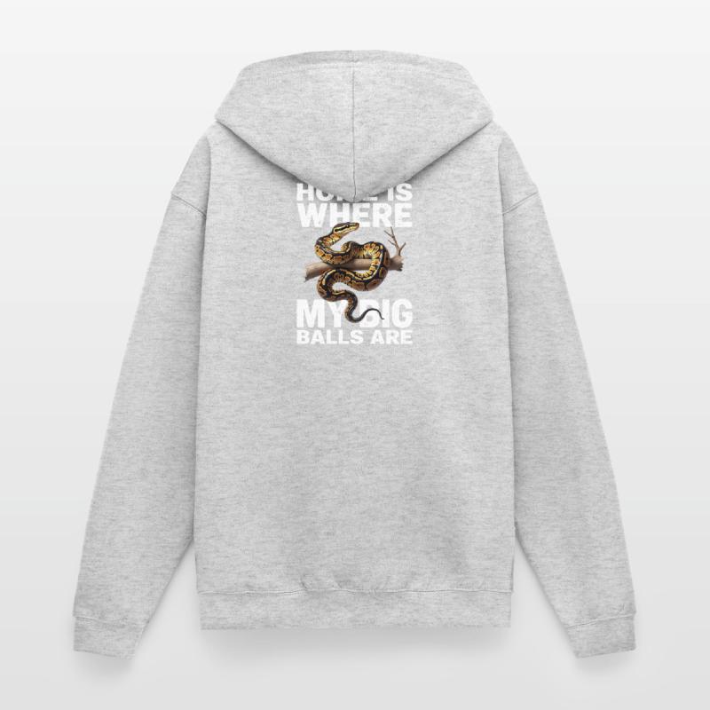 Python roi Serpents Amateurs de terrarium Python Veste à capuche unisexe