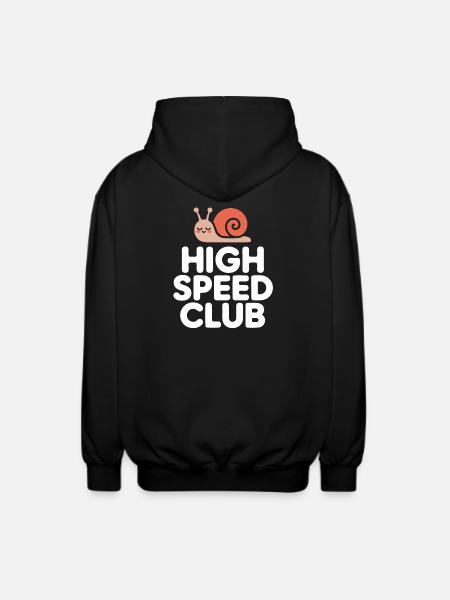 High Speed Screw - Unisex Hooded Jacket - black