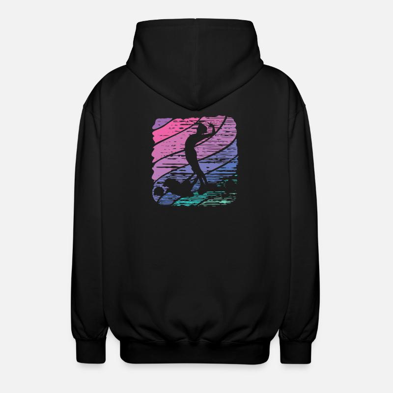Artistic Swim Team Synchronschwimmen - Unisex Kapuzenjacke - Schwarz