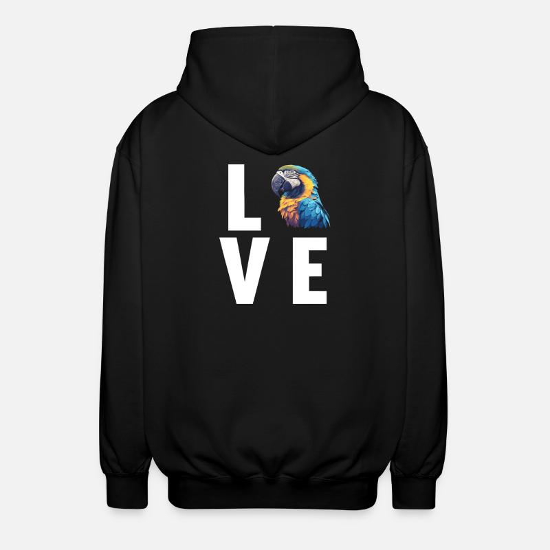 Aras Ara - Unisex Kapuzenjacke - Schwarz