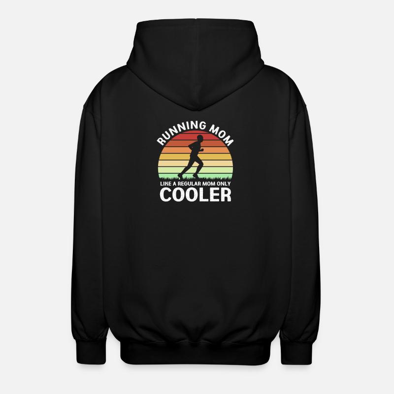 Marathon Half Marathon Marathon Runner - Unisex Hooded Jacket - black