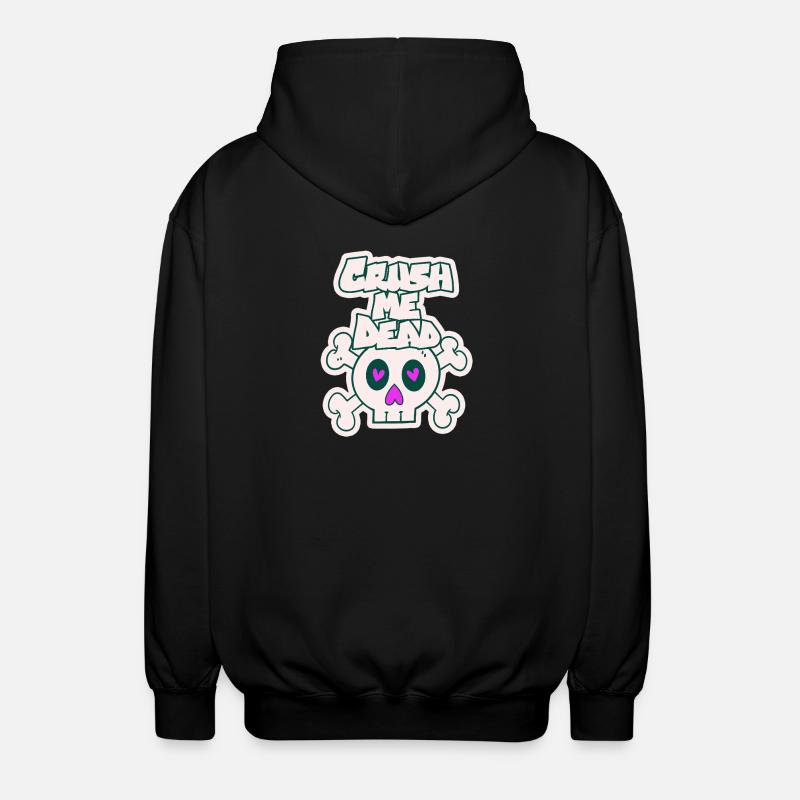 Écrase-moi - Veste à capuche unisexe - noir