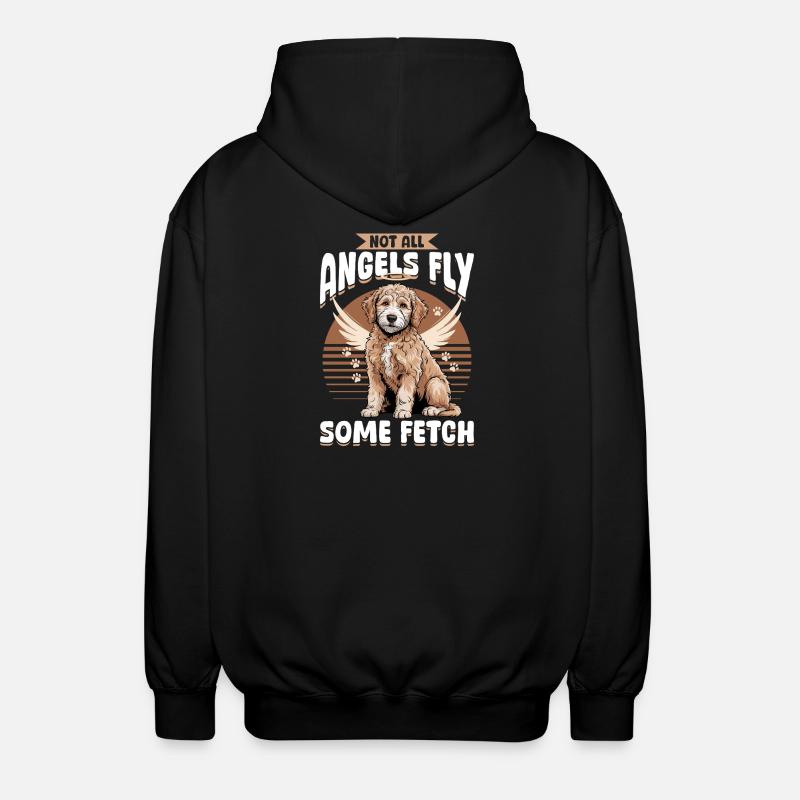 Goldendoodle Dog Breed - Unisex Kapuzenjacke - Schwarz
