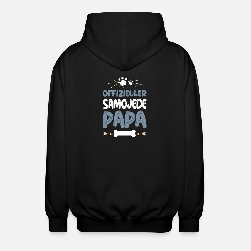 SAMOJEDE - Unisex Kapuzenjacke - Schwarz