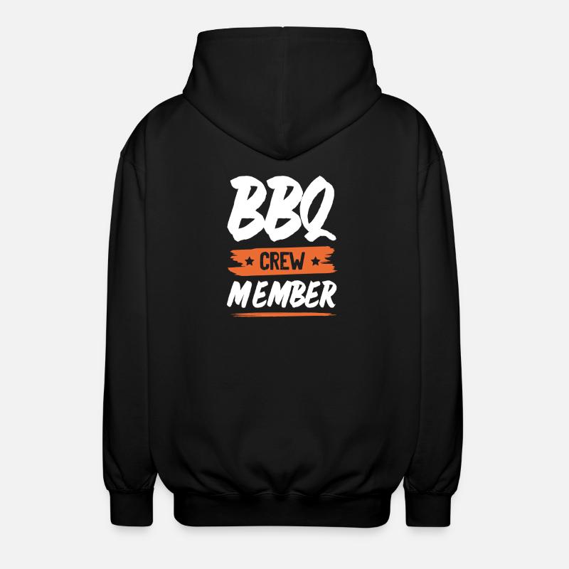 Équipe de barbecue - Veste à capuche unisexe - noir