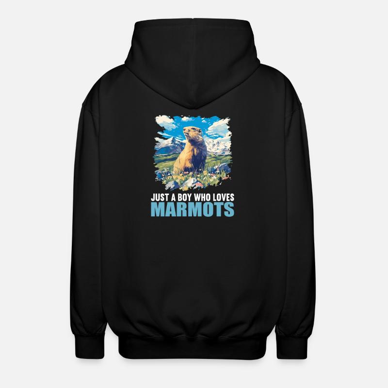 Marmots Groundhog - Unisex Hooded Jacket - black
