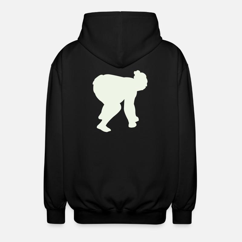 sumo - Veste à capuche unisexe - noir