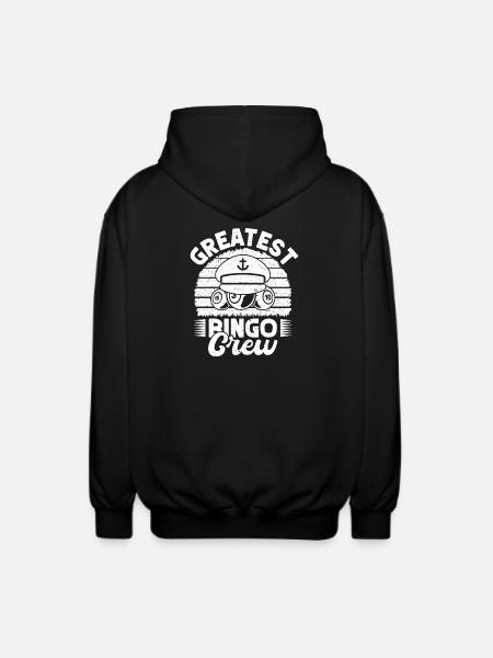 Bingo Player Greatest Crew Bingo - Unisex Hooded Jacket - black