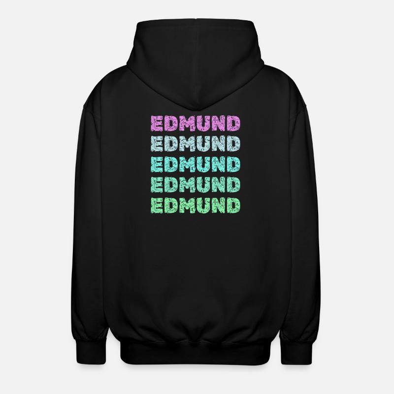 Edmund Edmund - Veste à capuche unisexe - noir