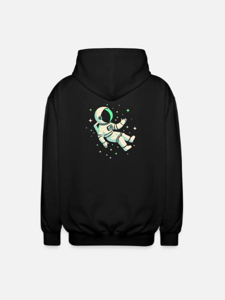 Astronaute - Veste à capuche unisexe - noir
