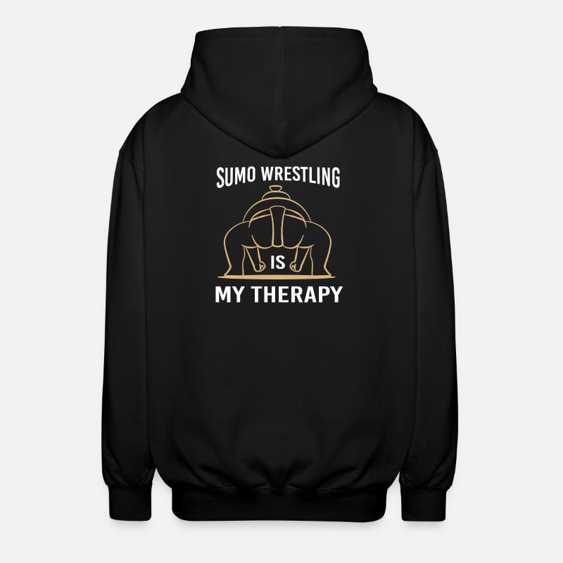 Sumo - Unisex Kapuzenjacke - Schwarz