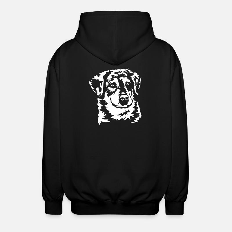 Carea Leone’s Head « Édition Noire » - Veste à capuche unisexe - noir