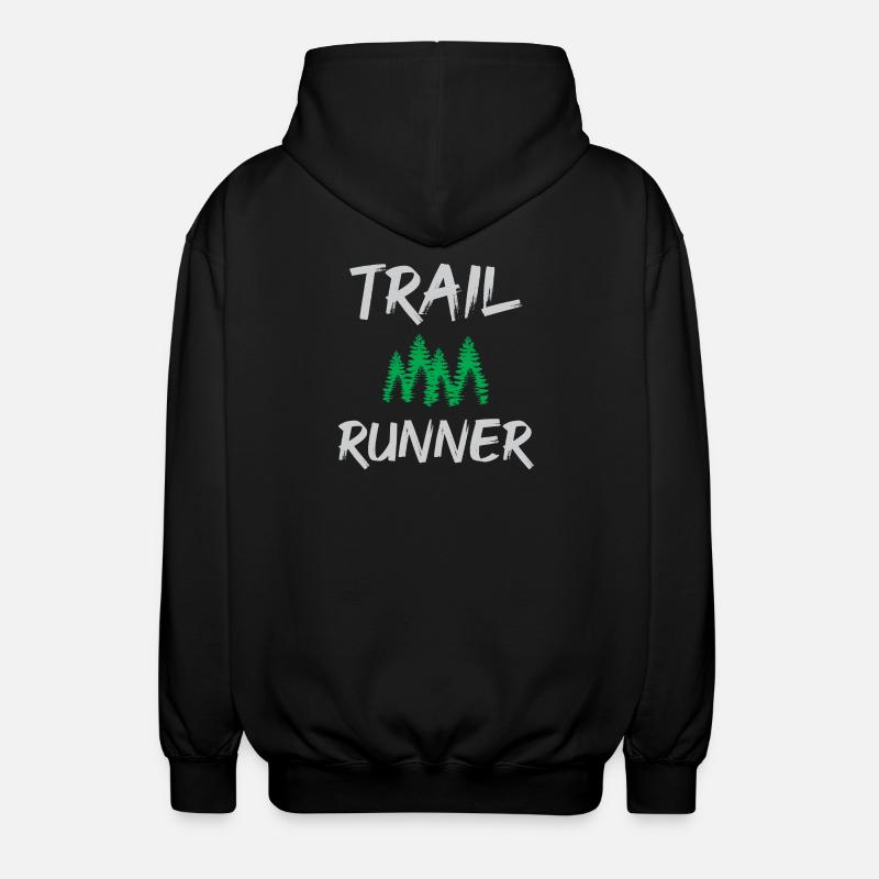 Trail Runner - Veste à capuche unisexe - noir
