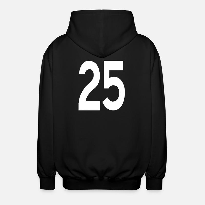 Débuts amicaux 25 - Veste à capuche unisexe - noir