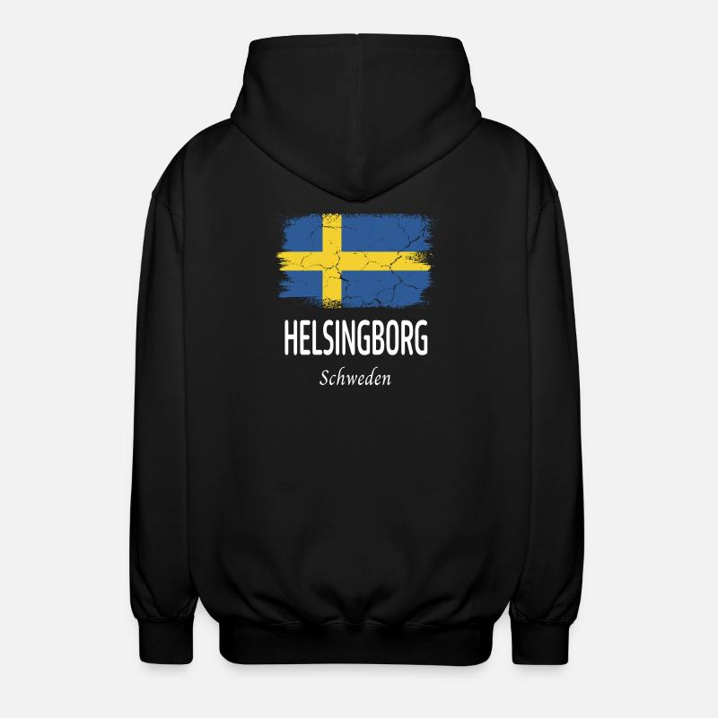 Helsingborg - Veste à capuche unisexe - noir