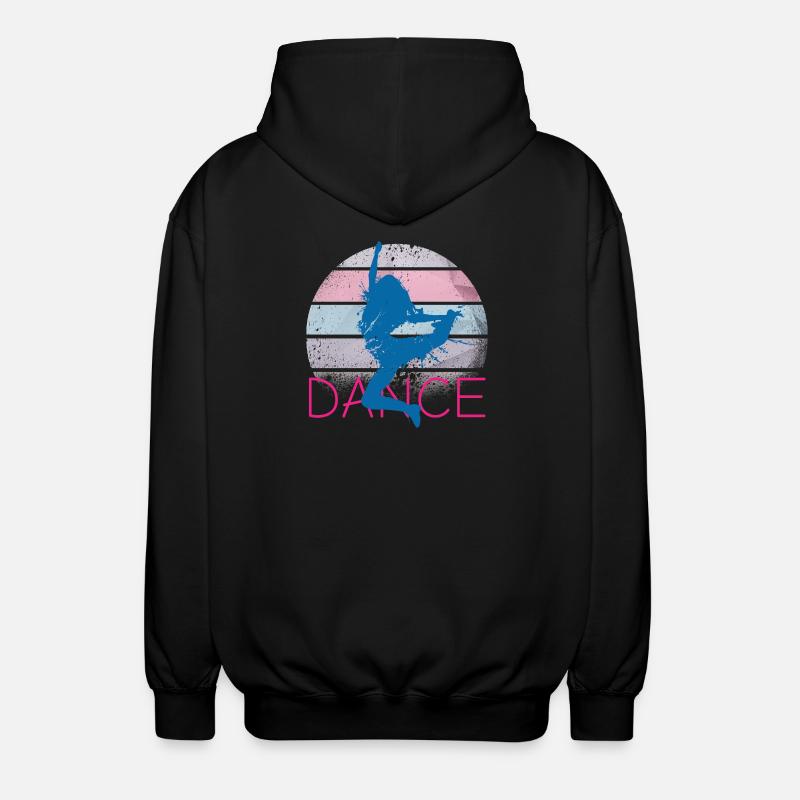 dance 2021 - Veste à capuche unisexe - noir