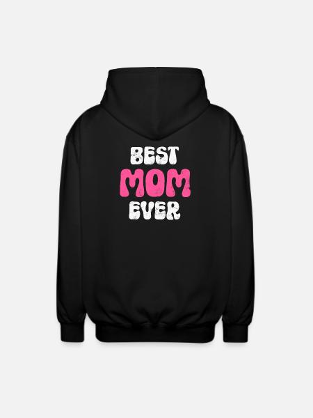 Mutter Mama - Unisex Kapuzenjacke - Schwarz
