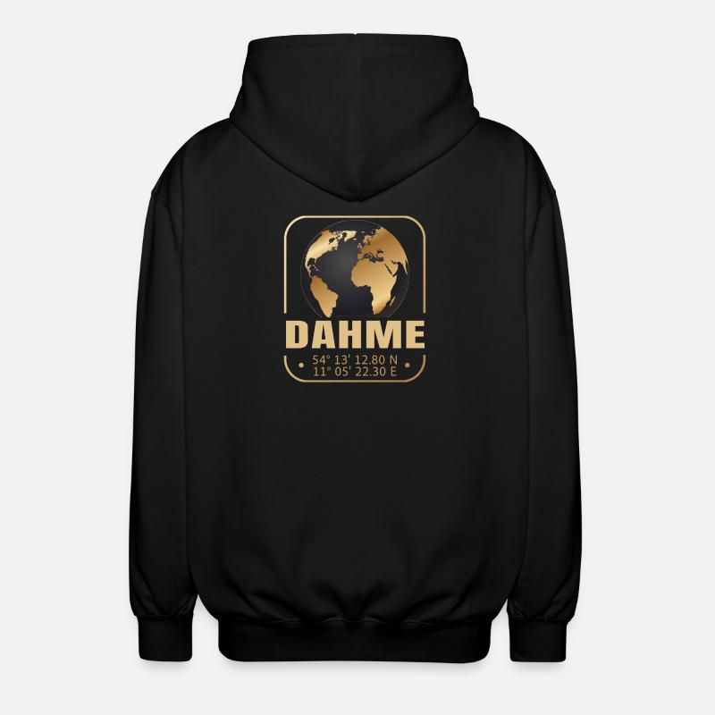 Dahme - Unisex Kapuzenjacke - Schwarz