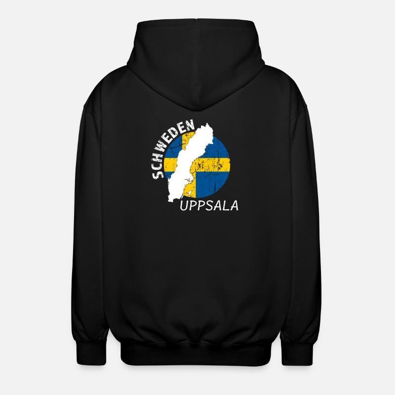 Uppsala - Veste à capuche unisexe - noir