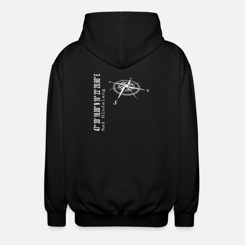 Bad Hindelang - Unisex Hooded Jacket - black