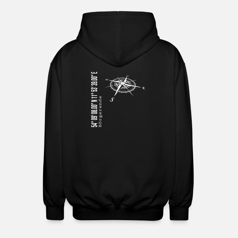 Börgerende - Unisex Hooded Jacket - black