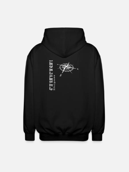 Königssee - Unisex Hooded Jacket - black