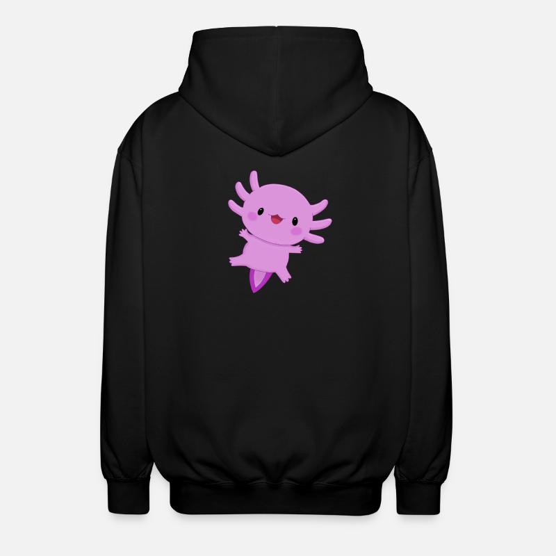 Axolotl - Veste à capuche unisexe - noir
