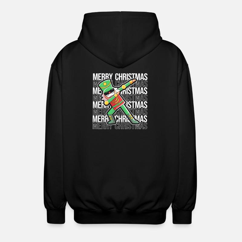 Weihnachten Nussknacker - Unisex Kapuzenjacke - Schwarz