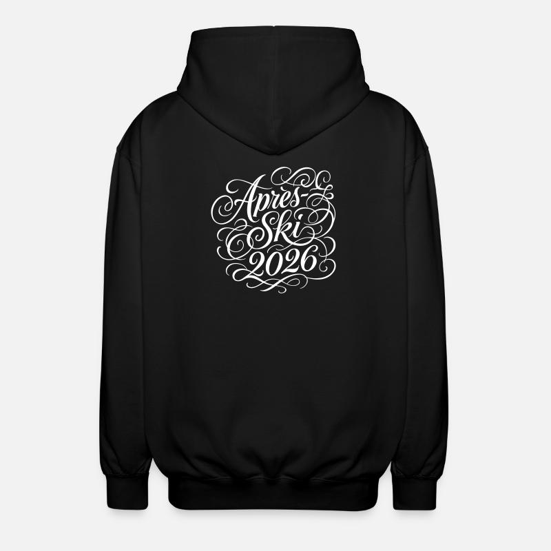 Apres Ski 2026 - Unisex Kapuzenjacke - Schwarz