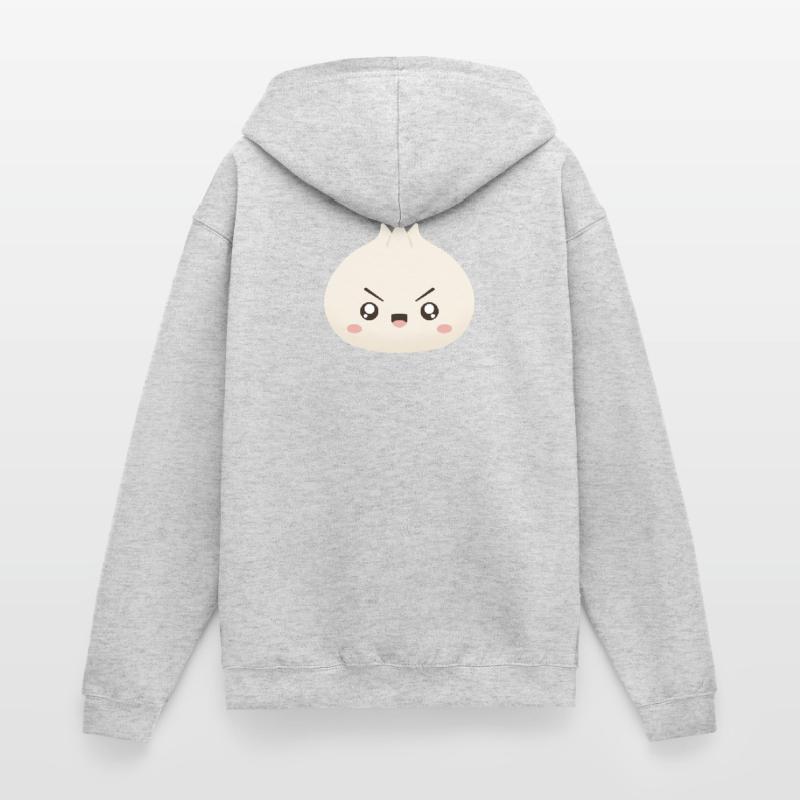 Grumpy Dumpling – süßes Maskottchen Unisex Kapuzenjacke