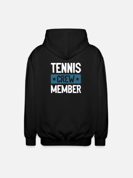 Équipe de tennis - Veste à capuche unisexe - noir