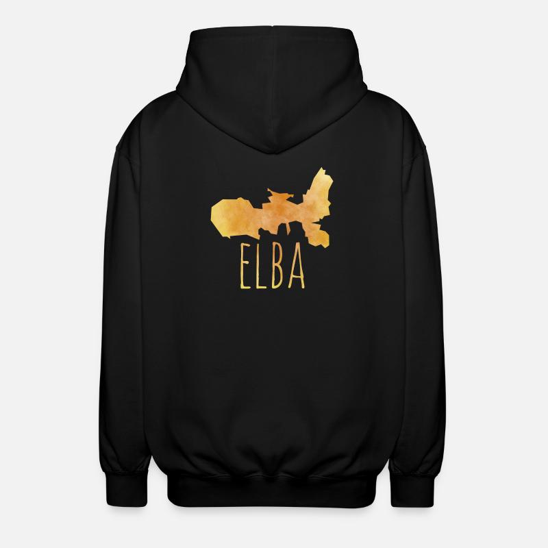 Elba - Unisex Hooded Jacket - black
